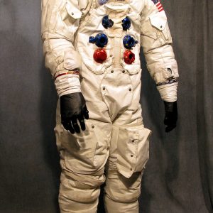 NASA transfers ownership of it's surplus Apollo suits to the Smithsonian, but often, they are missing the hardware (Which is still usable). Global refurbished this Real suit, by filling in the missing pieces.